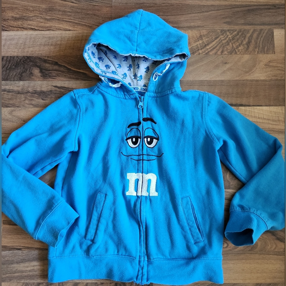M&Ms Kids Zip Up Hoodie